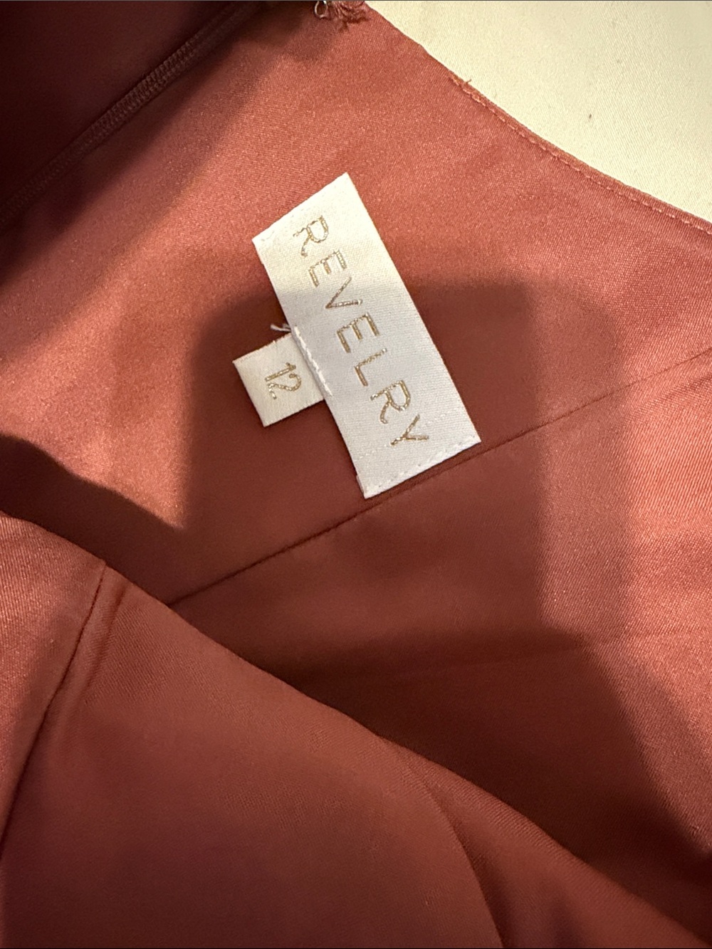 Revelry Rust Ruffle-Tiered Maxi Dress - Picture 4 of 8